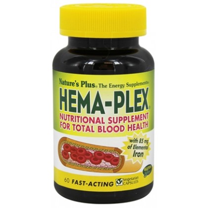 NATURE'S PLUS Ηema Plex 60vcaps